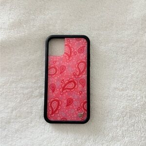 Wildflowers Pink Paisley iPhone 11 Case